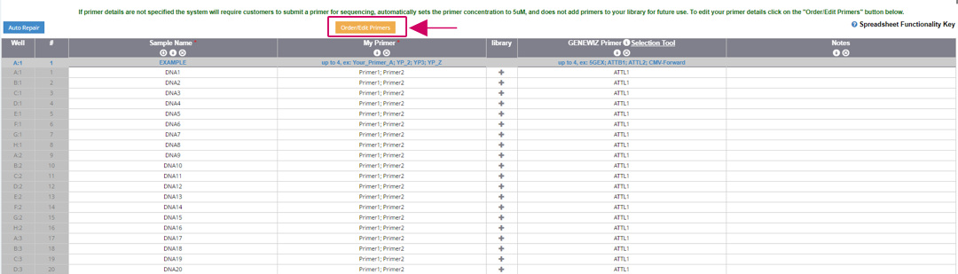 GENEWIZ AAV-ITR Protocol